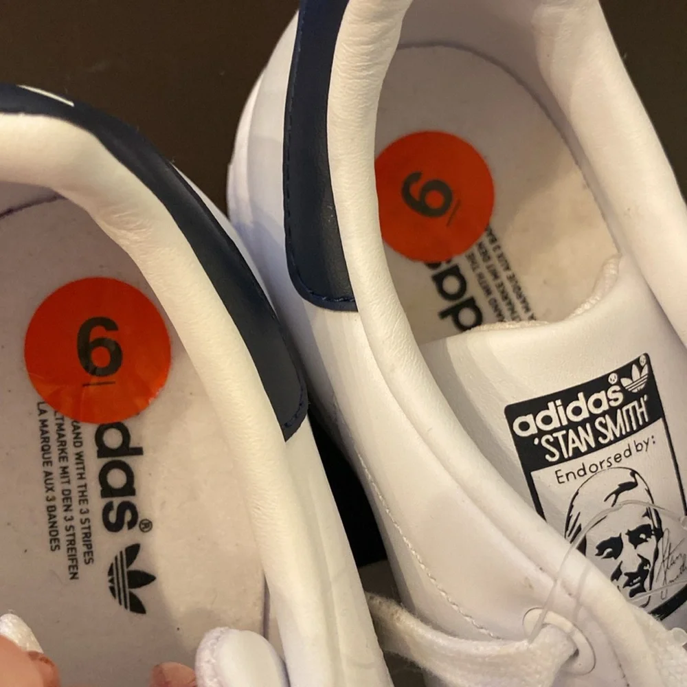 NWT ADIDAS ORIGINALS STAN SMITH CASUAL SHOES |Size 6 - Picture 15 of 15